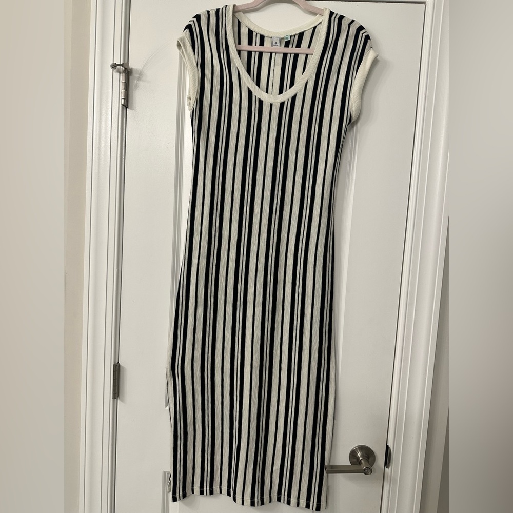 Susina Striped Midi Dress, Size XS